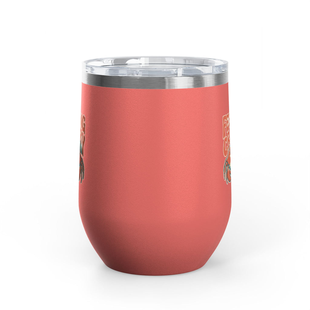 Feeling Crabby 12oz Slim Tumbler | Crab Beach Drinkware