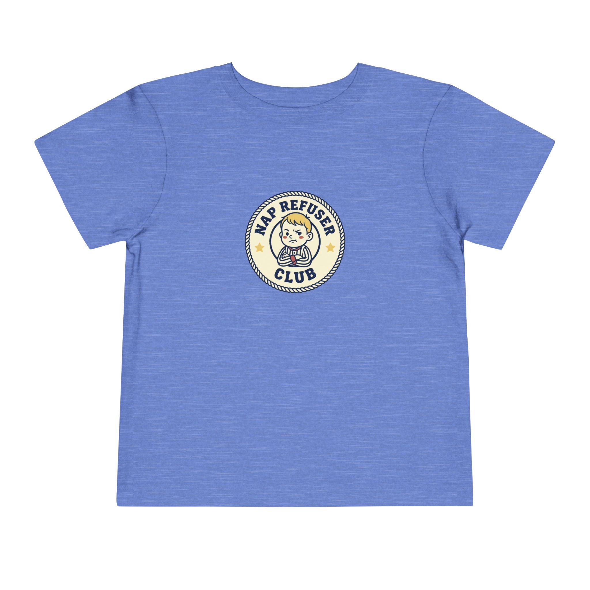 Nap Refuser Club Toddler Shirt Funny Nap Badge Tee