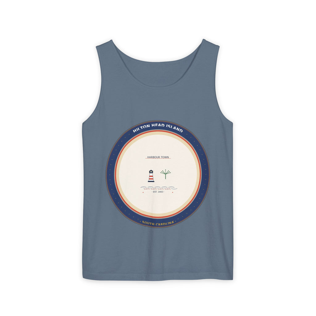 Hilton Head Island Tank Top | Comfort Colors | Coastal Summer