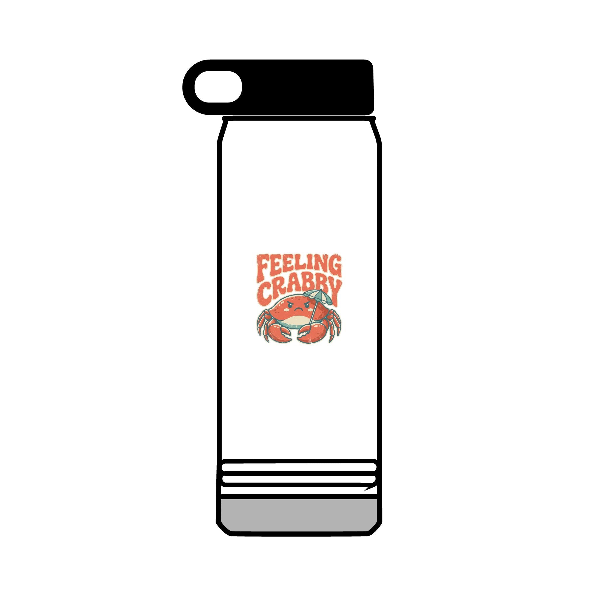 Feeling Crabby 32oz Tumbler | Crab Beach Drinkware
