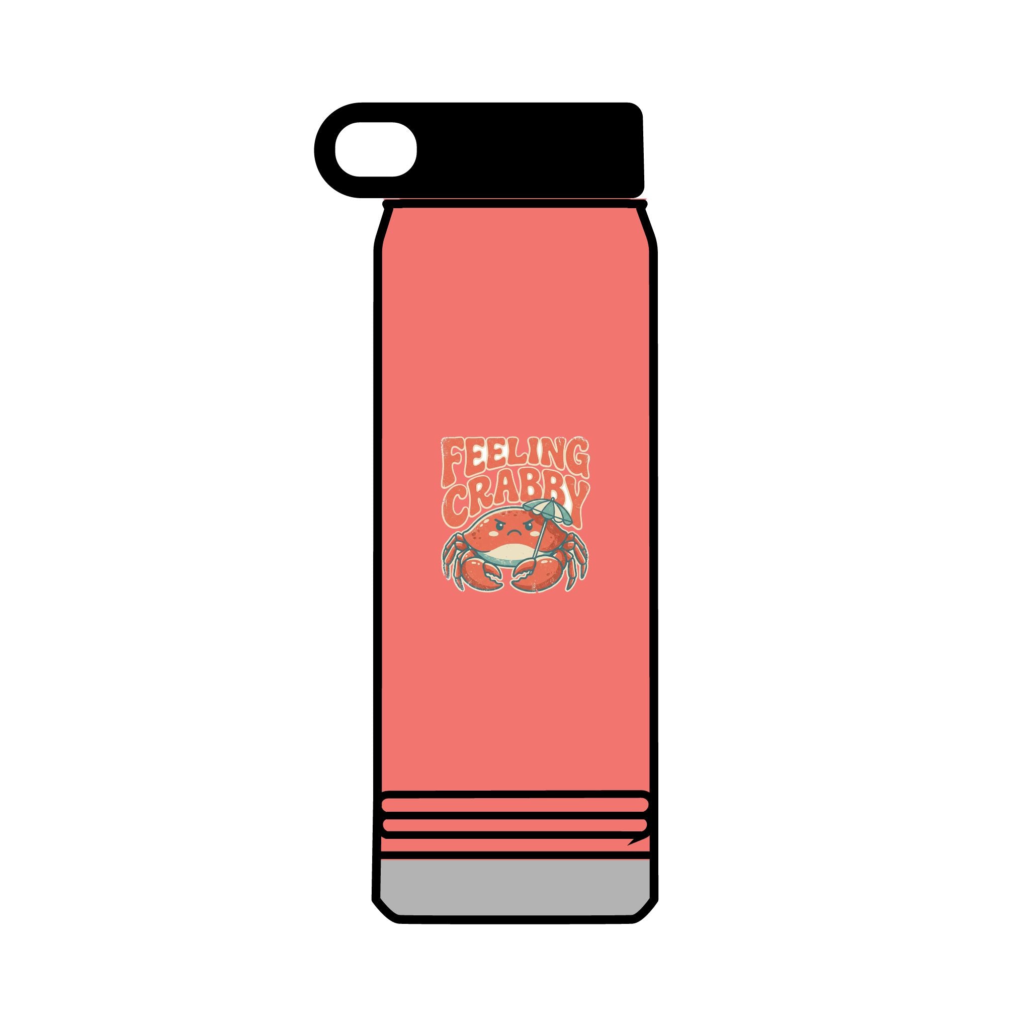 Feeling Crabby 32oz Tumbler | Crab Beach Drinkware