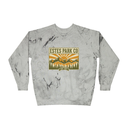 Estes Park CO Vintage Crewneck Sweatshirt | EST. 1917 Colorado Mountain Pullover