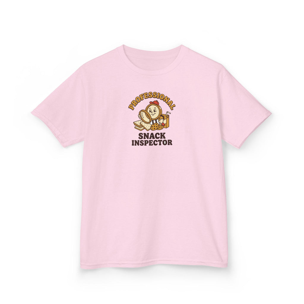 Professional Snack Inspector Shirt Funny Toddler Kids Tee
