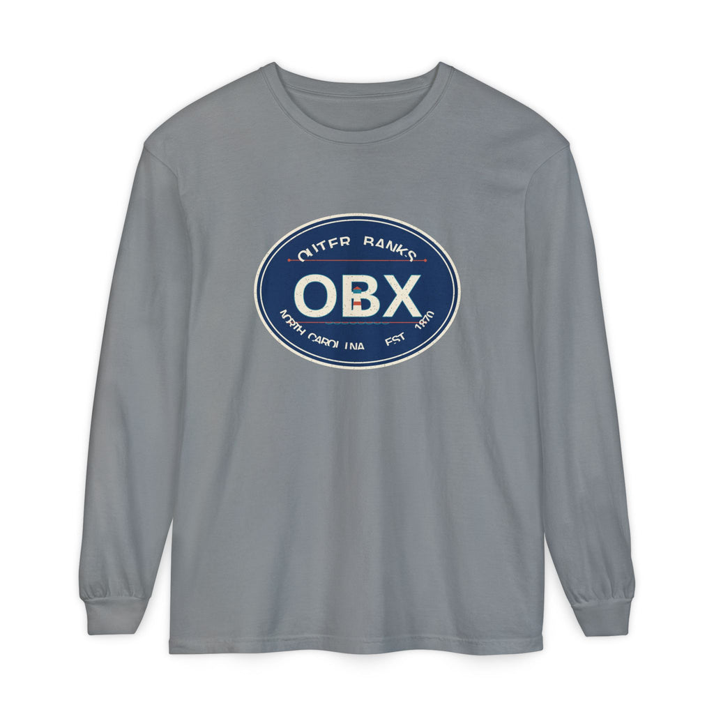 Outer Banks OBX Long Sleeve Tee | Vintage North Carolina Beach Shirt