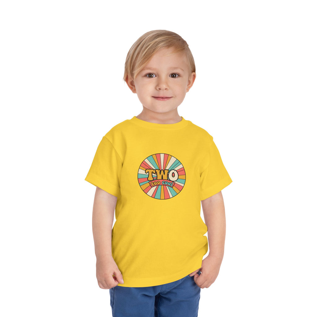 2nd Birthday Shirt TWO Too Cool Toddler Tee 2T to 5T