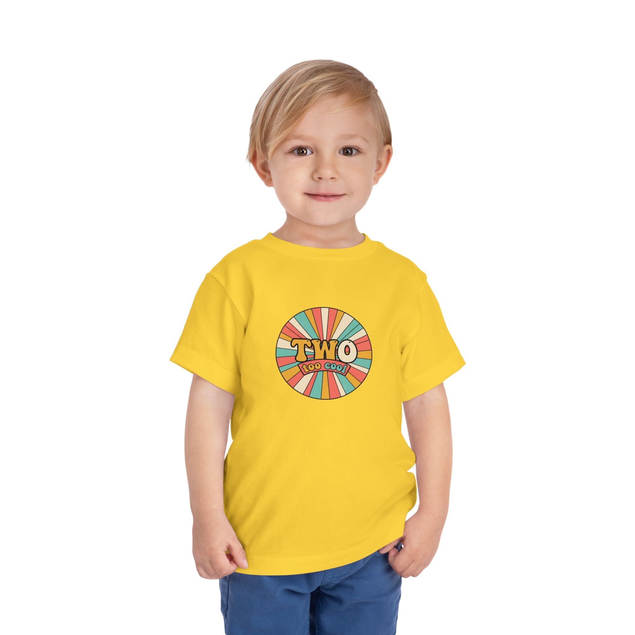 2nd Birthday Shirt TWO Too Cool Toddler Tee 2T to 5T