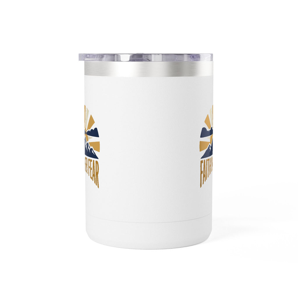Faith Over Fear 15oz Tumbler | Inspirational Christian Gift