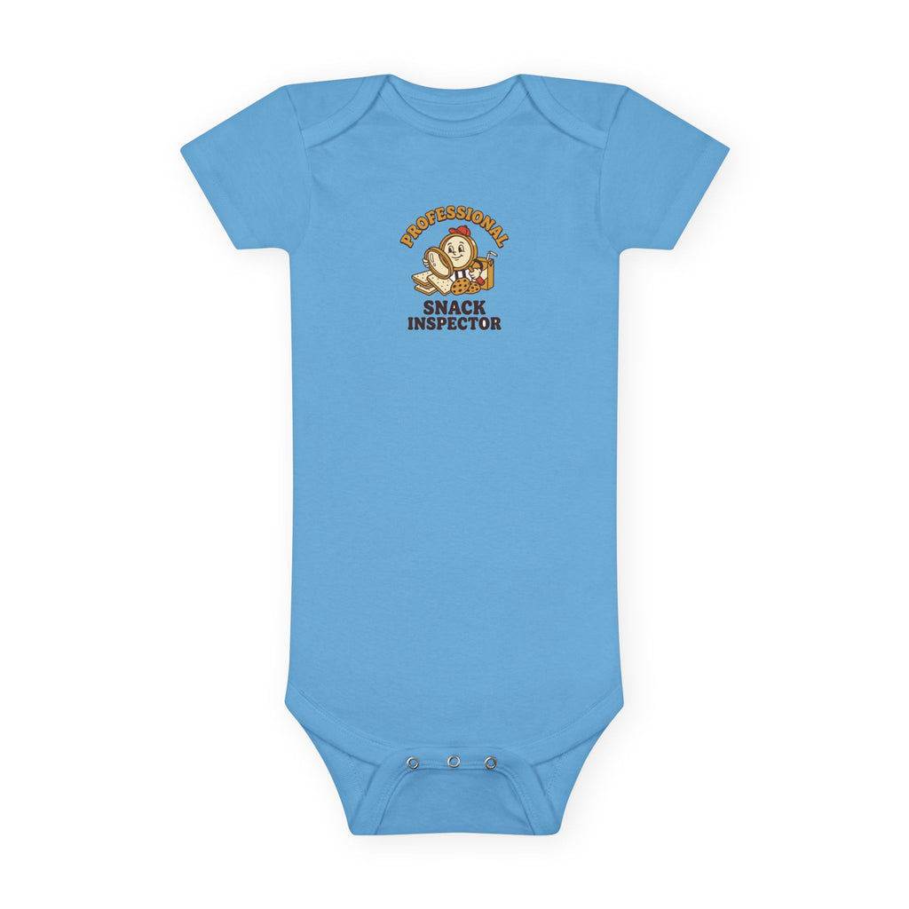 Professional Snack Inspector Baby Bodysuit Funny Snack Gift