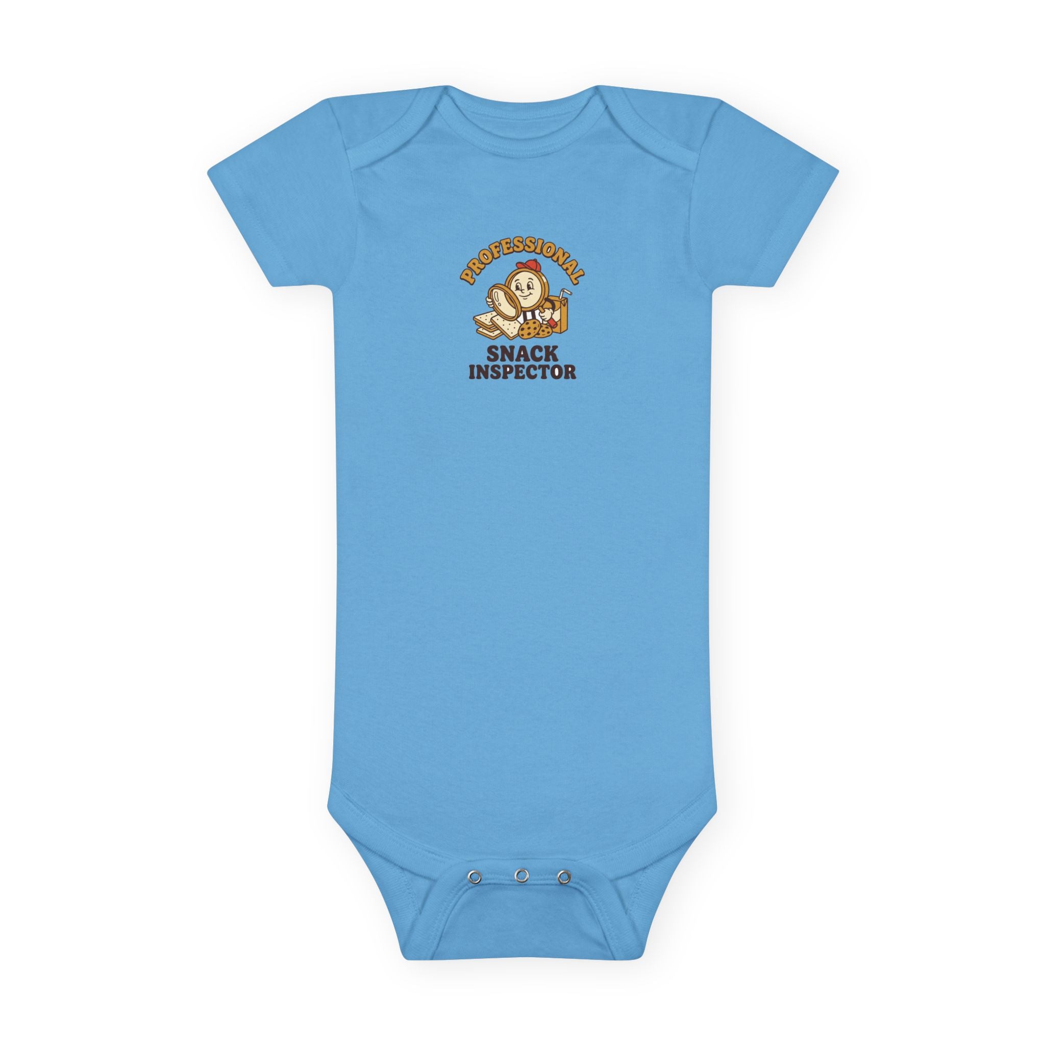 Professional Snack Inspector Baby Bodysuit Funny Snack Gift