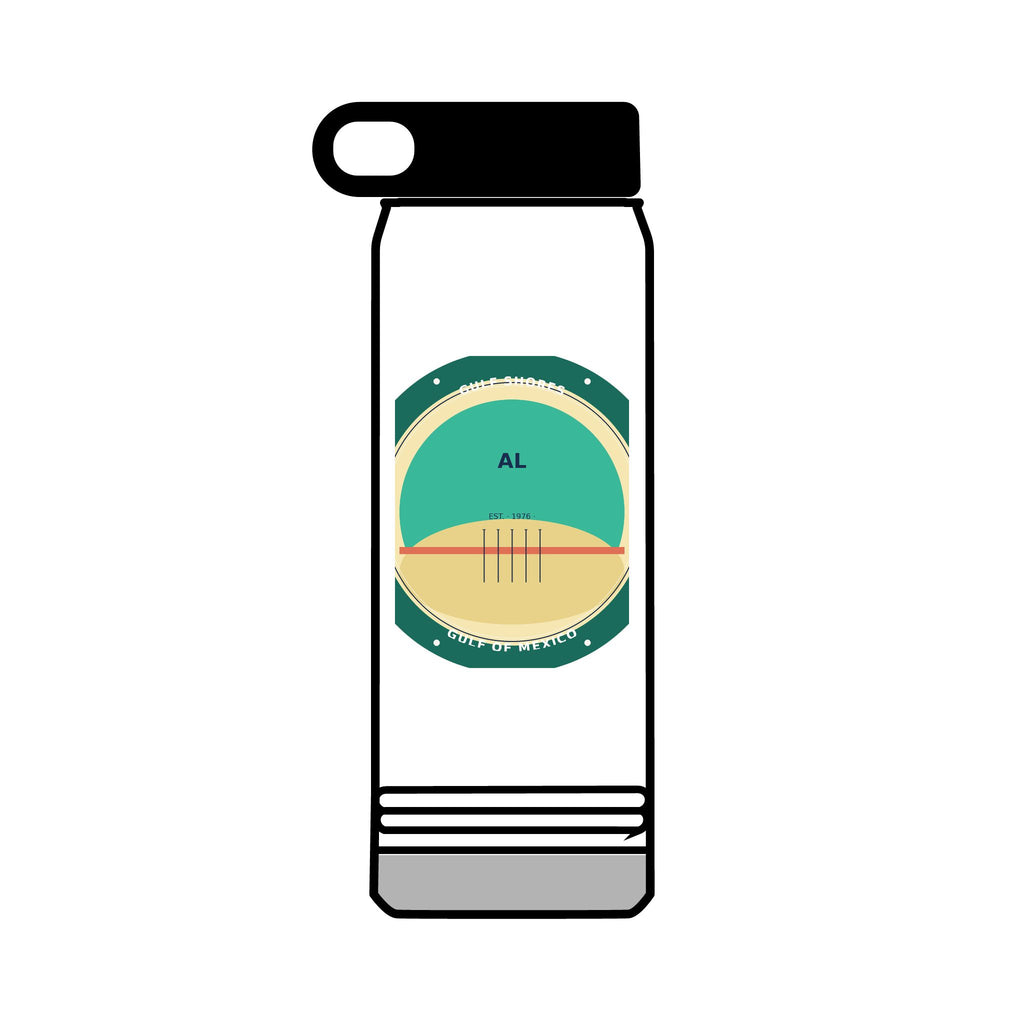 Gulf Shores Alabama 32oz Tumbler | Coastal Badge Art