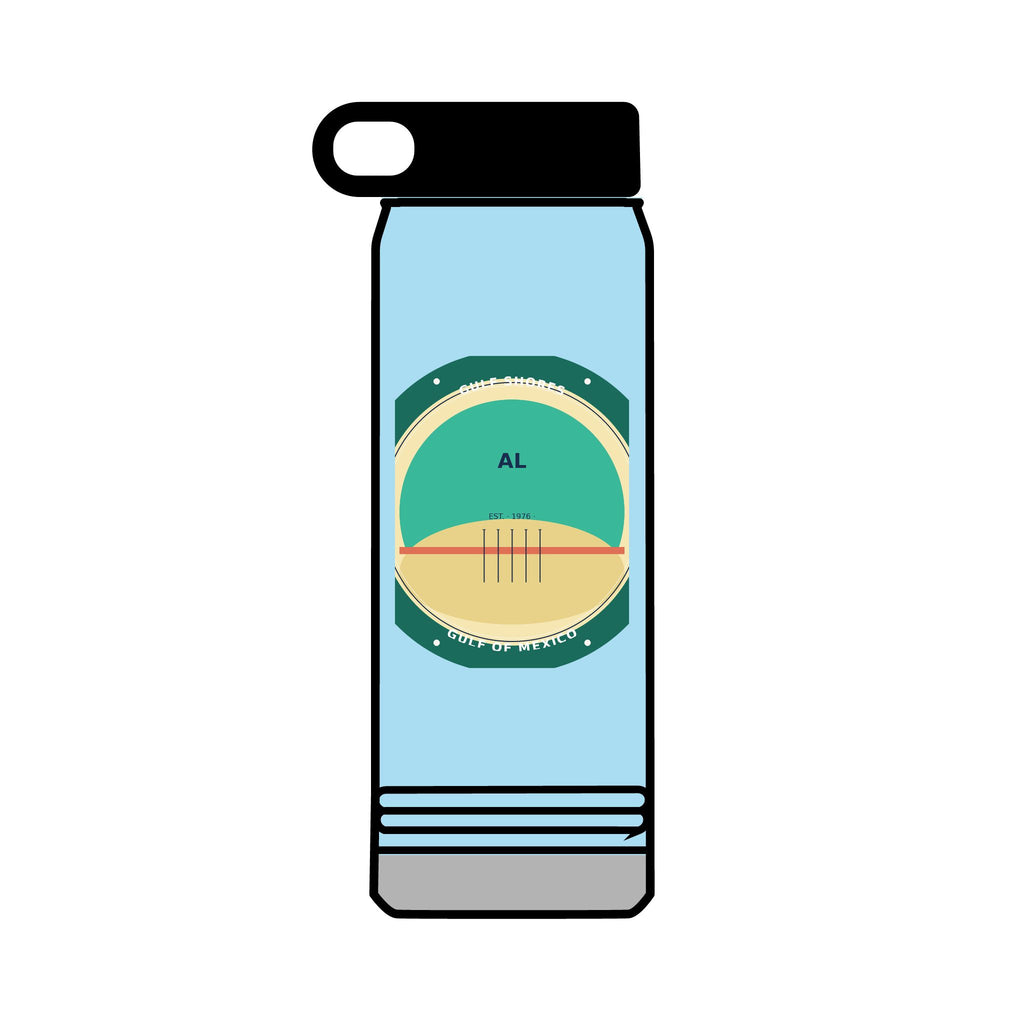 Gulf Shores Alabama 32oz Tumbler | Coastal Badge Art