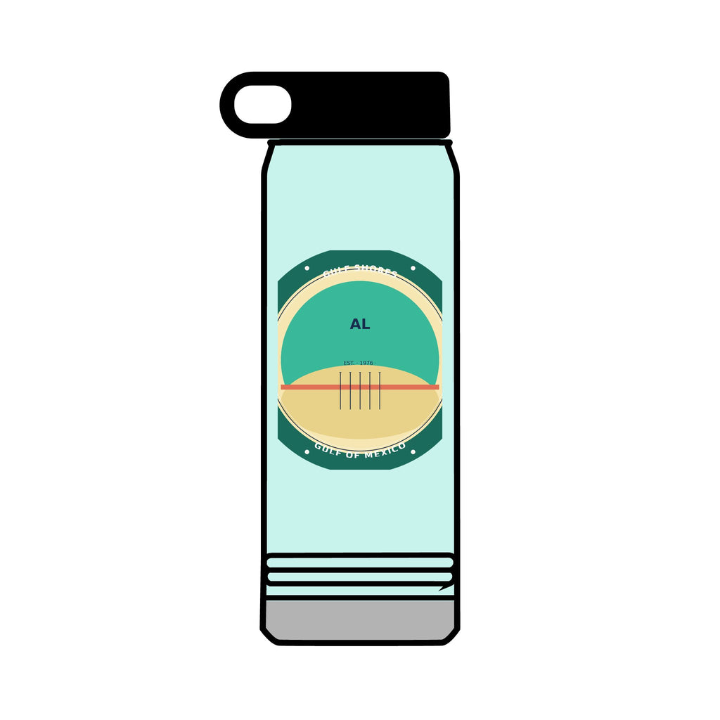 Gulf Shores Alabama 32oz Tumbler | Coastal Badge Art