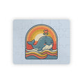 Whale Kids Puzzle 30 Piece Retro Heart Splash Puzzle