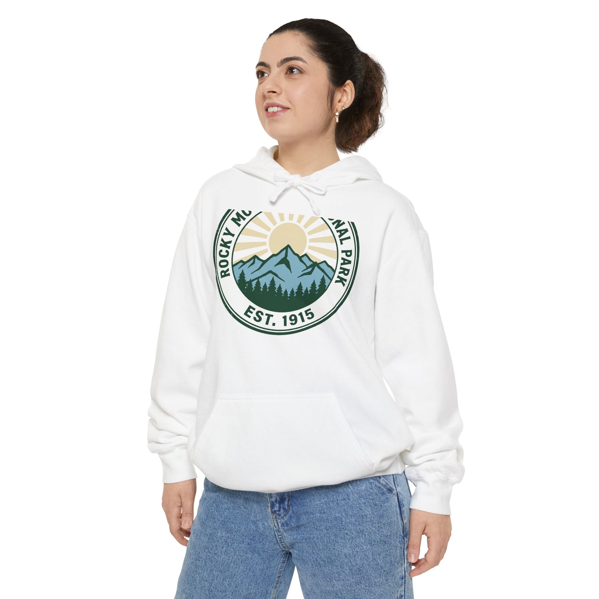 Rocky Mountain National Park Hoodie | Vintage EST. 1915 Colorado Mountain Sweatshirt