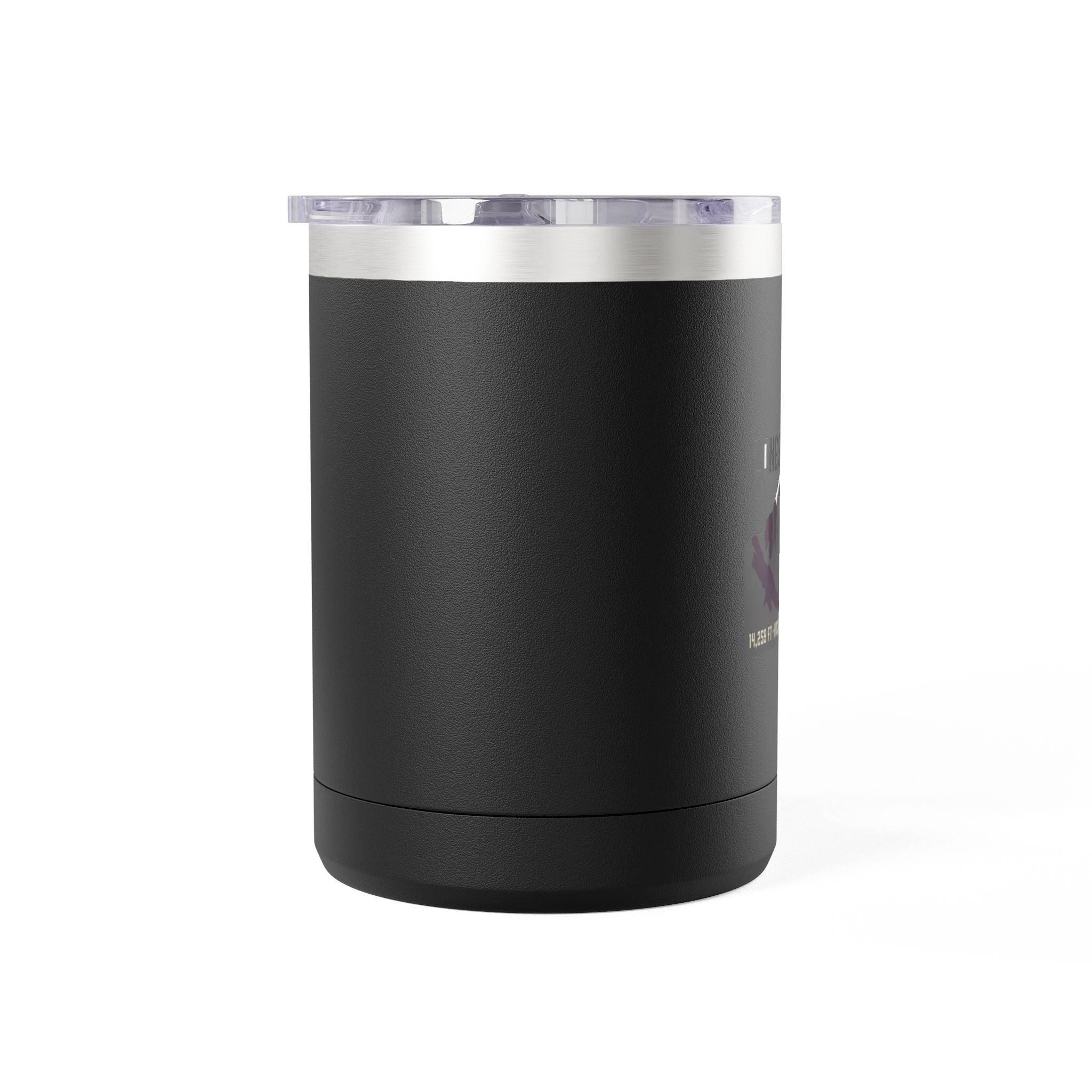 Longs Peak 15oz Coffee Tumbler — Colorado 14er mountain travel mug front