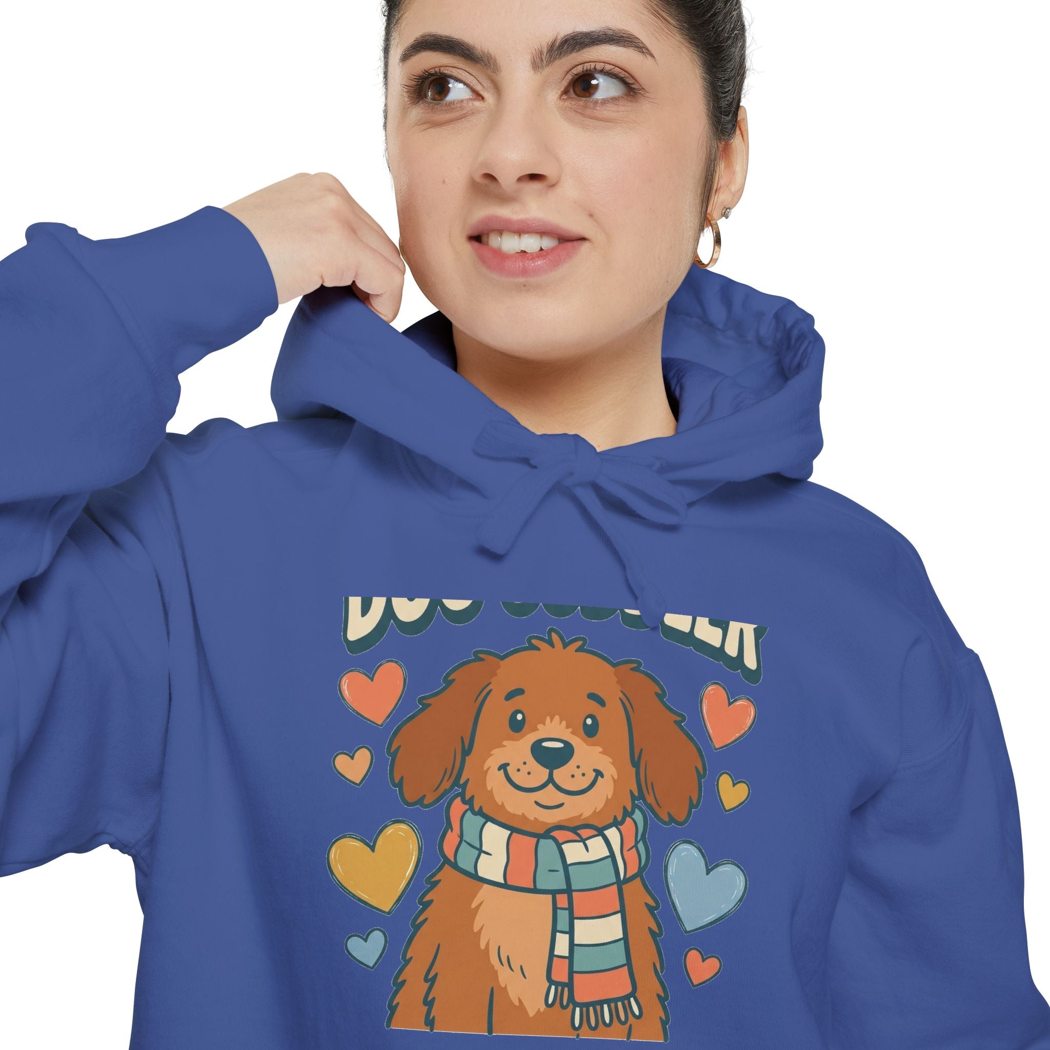 Professional Dog Cuddler Hoodie | Cute Dog Mom Comfort Colors Sweatshirt