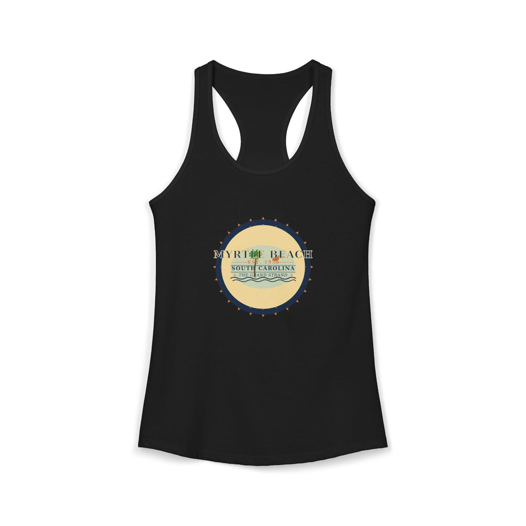 Myrtle Beach Racerback Tank Top | SC Coastal Summer