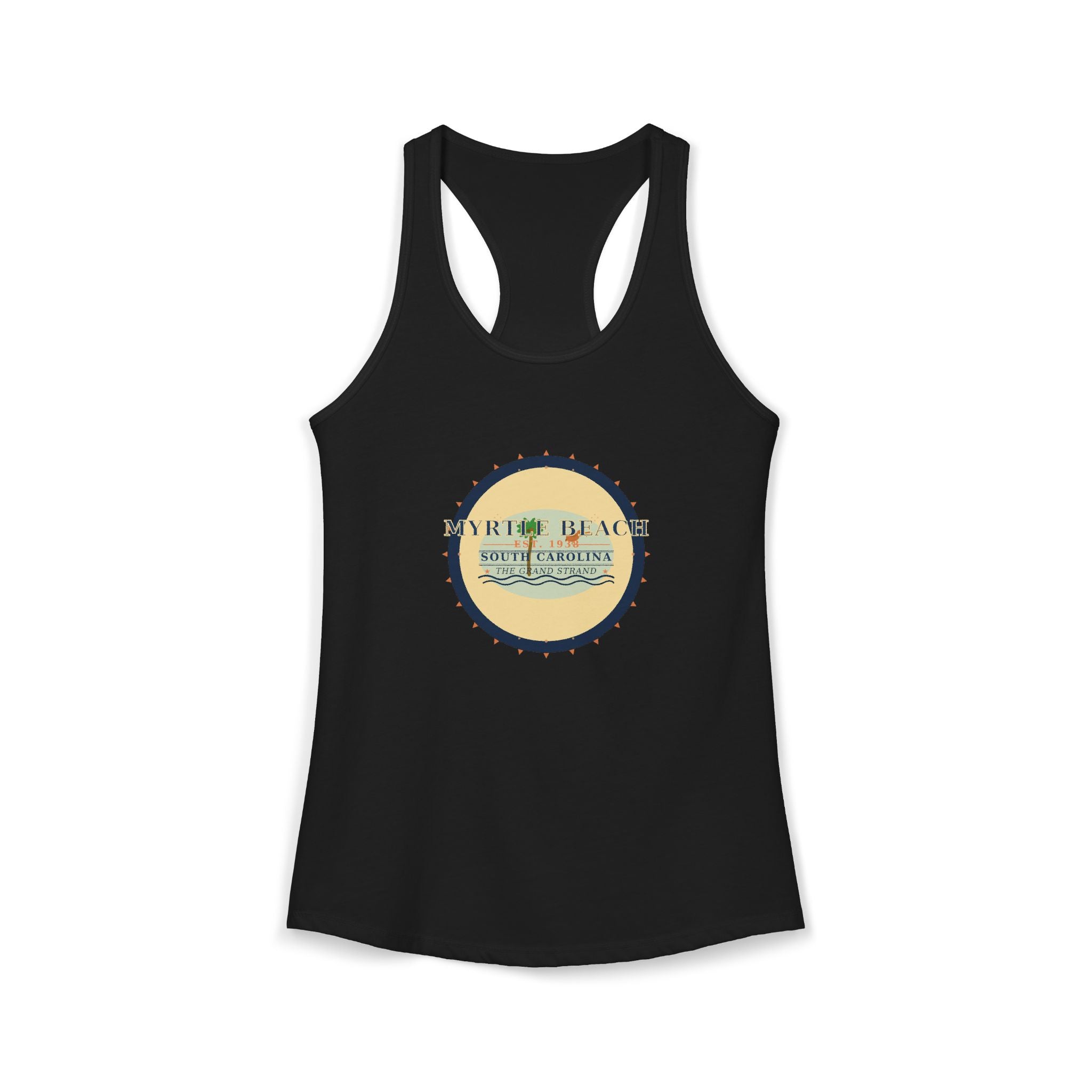 Myrtle Beach Racerback Tank Top | SC Coastal Summer