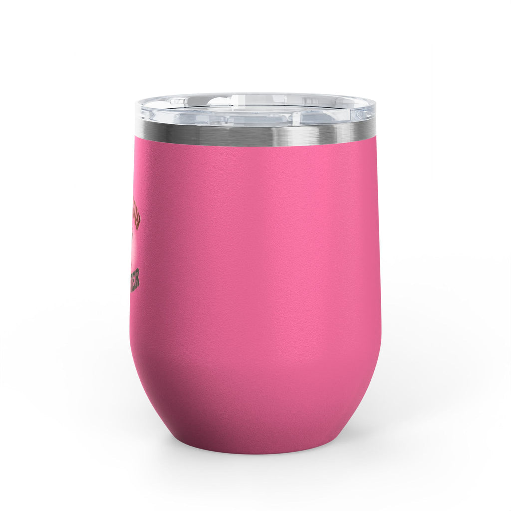 Sweat Now Wine Later Wine Tumbler — 12oz Insulated | Funny Gym &amp; Wine Gift