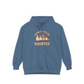 Funny Halloween Hoodie | Honk If You're Haunted Goose Art | Comfort Colors Garment Dyed