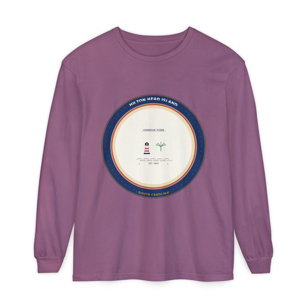 Hilton Head Island Long Sleeve Shirt | Harbour Town Badge | The Lowcountry