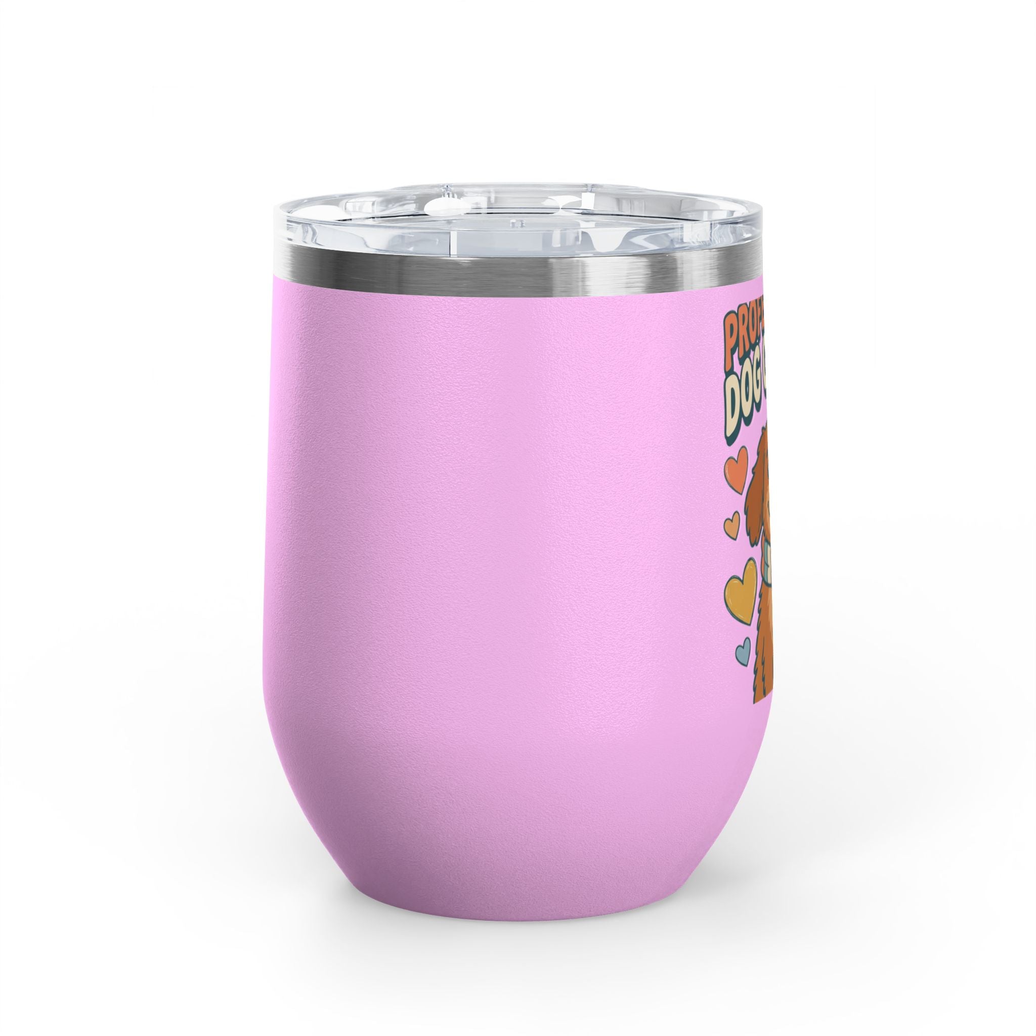 Professional Dog Cuddler 12oz Tumbler | Dog Mom Gift Insulated Mug
