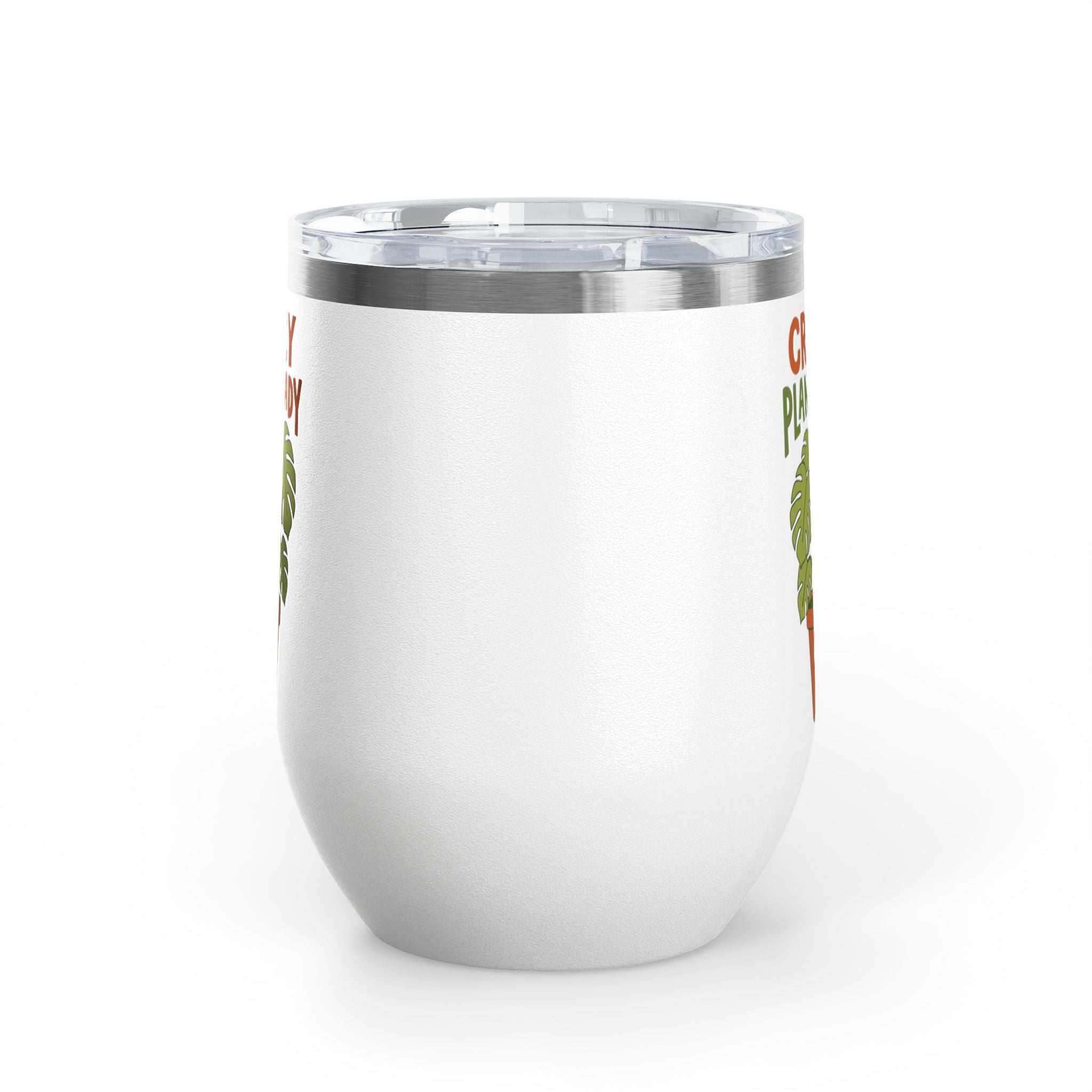 Crazy Plant Lady 12oz Tumbler | Plant Mom Drinkware