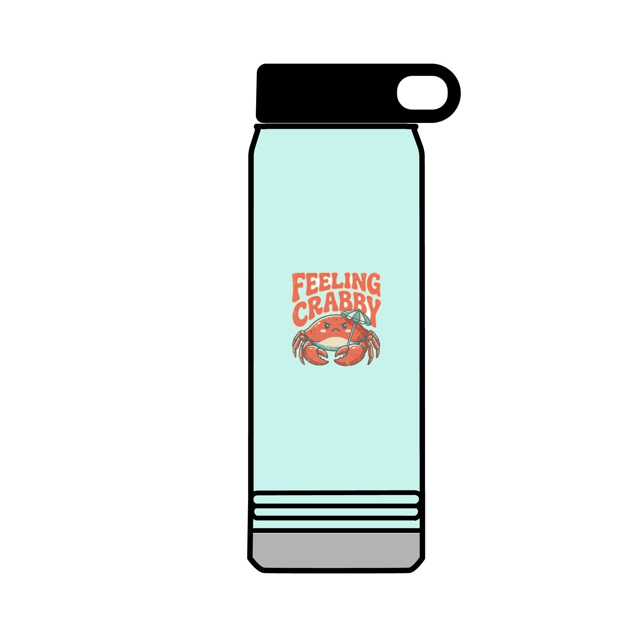 Feeling Crabby 32oz Tumbler | Crab Beach Drinkware