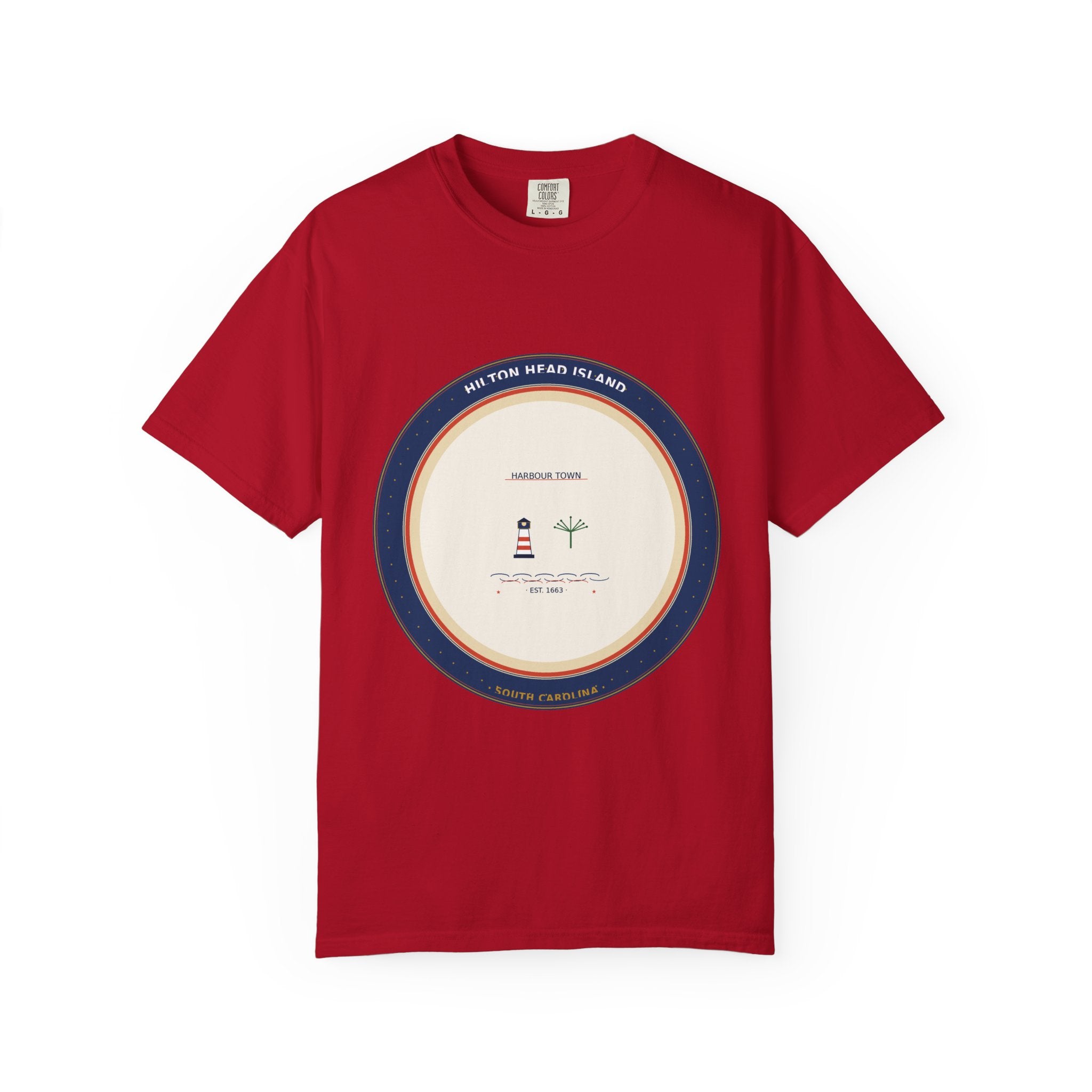 Hilton Head Island Tee | Harbour Town Lighthouse | Comfort Colors