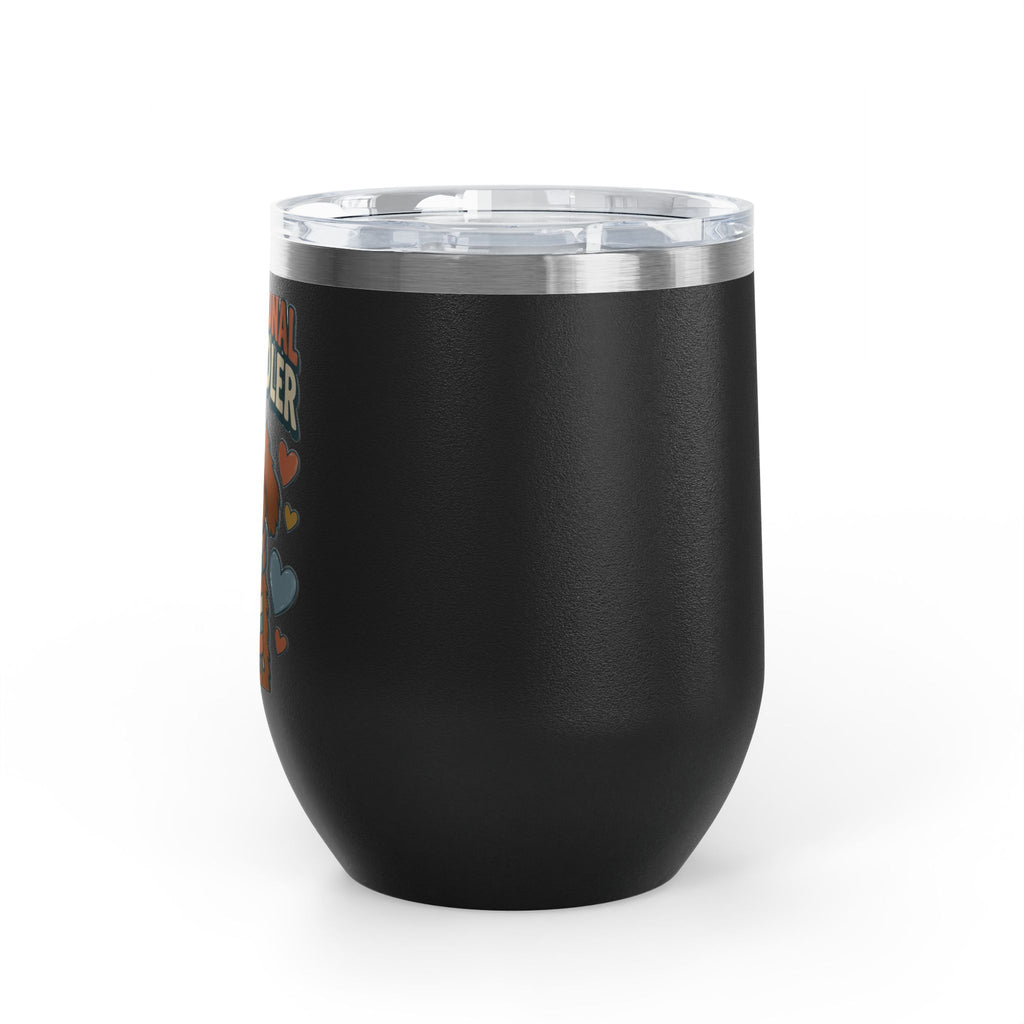 Professional Dog Cuddler 12oz Tumbler | Dog Mom Gift Insulated Mug