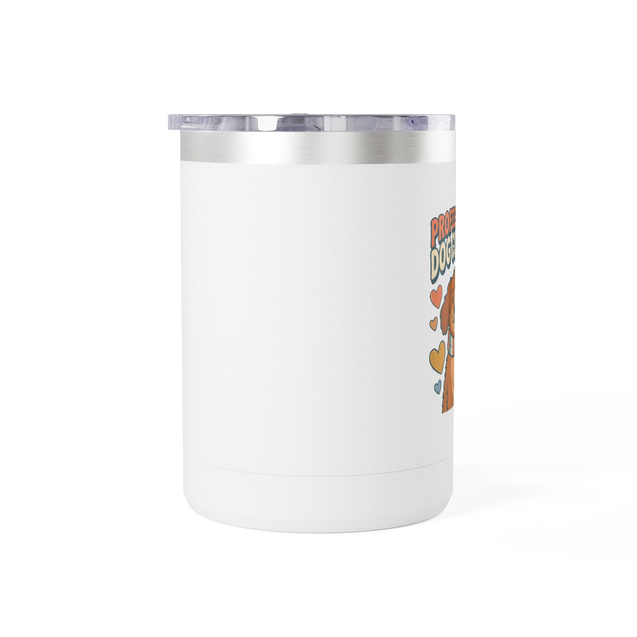 Professional Dog Cuddler Tumbler | Dog Mom Insulated Travel Tumbler
