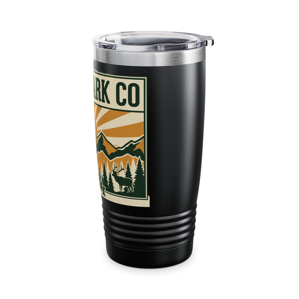 Estes Park CO Hidden Wildlife Tumbler 20oz | Forest Green EST. 1917