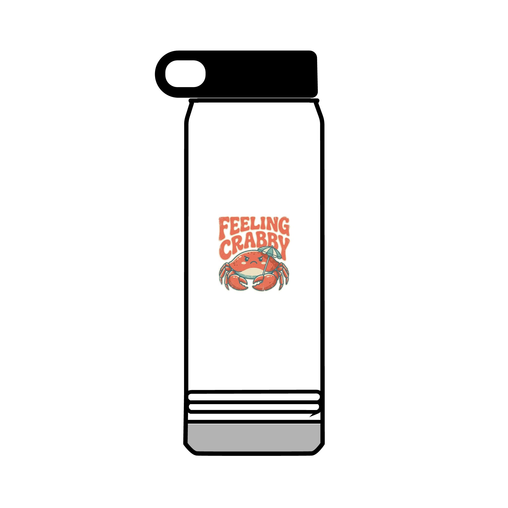 Feeling Crabby 32oz Tumbler | Crab Beach Drinkware
