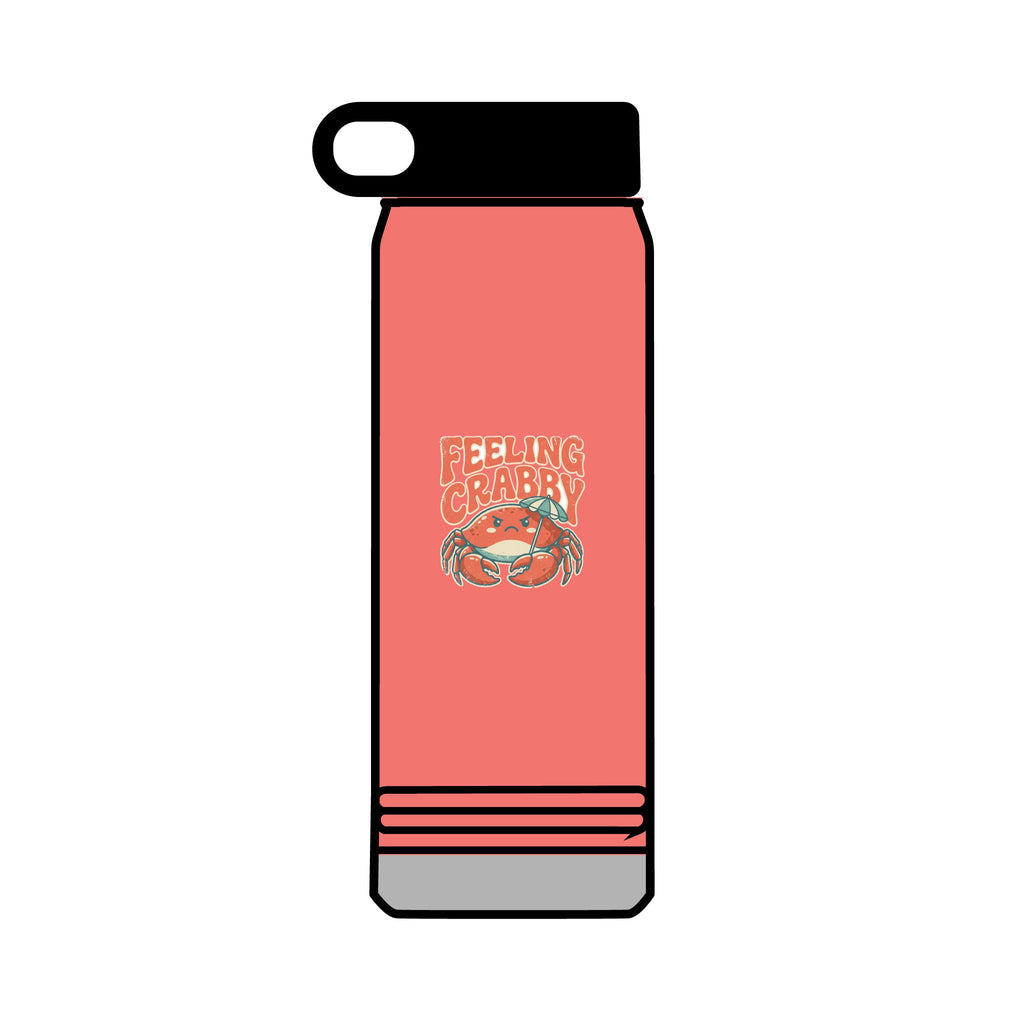 Feeling Crabby 32oz Tumbler | Crab Beach Drinkware
