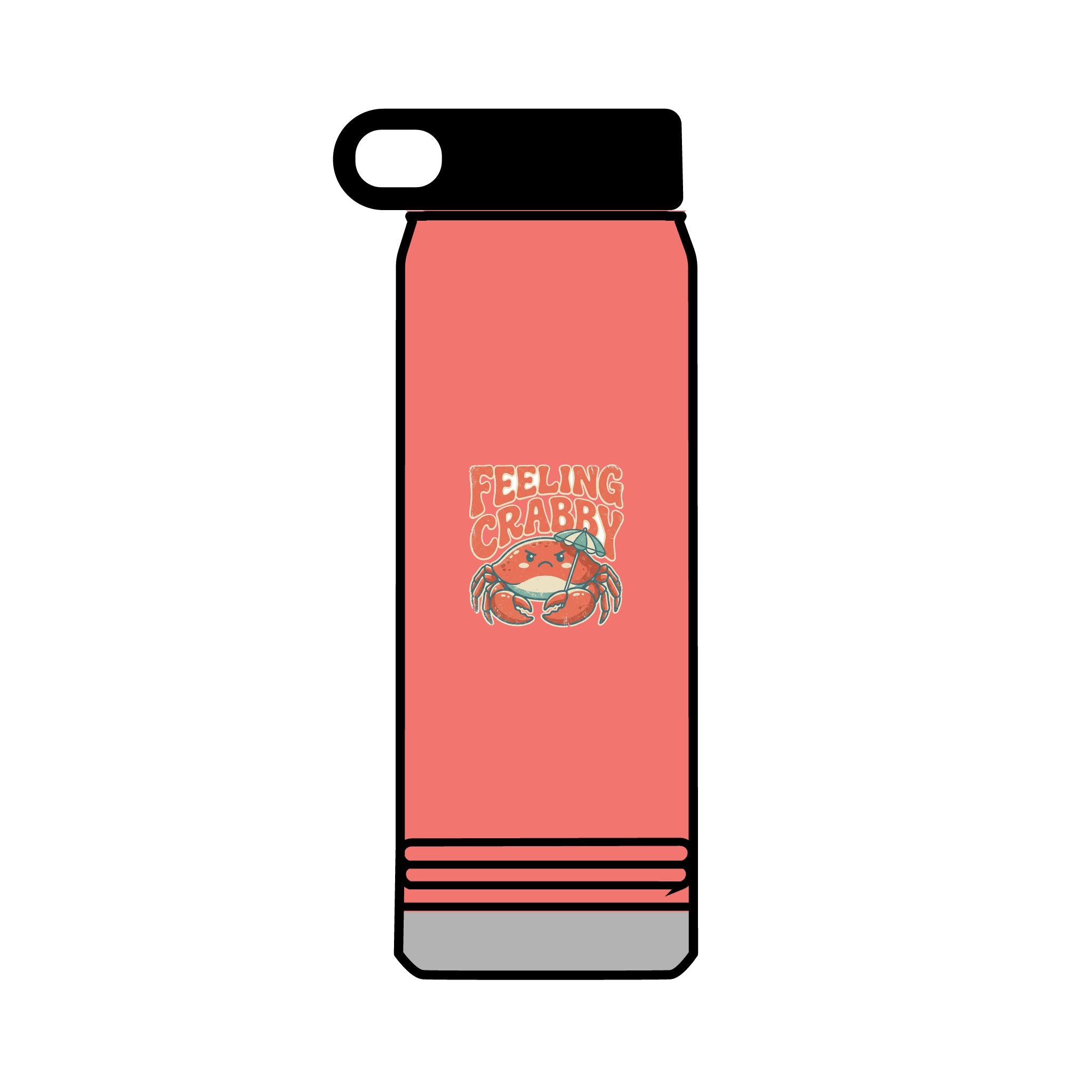 Feeling Crabby 32oz Tumbler | Crab Beach Drinkware