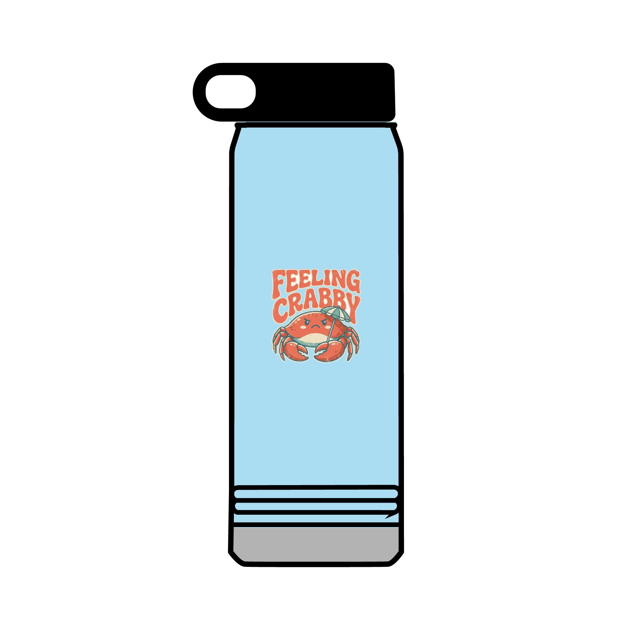 Feeling Crabby 32oz Tumbler | Crab Beach Drinkware