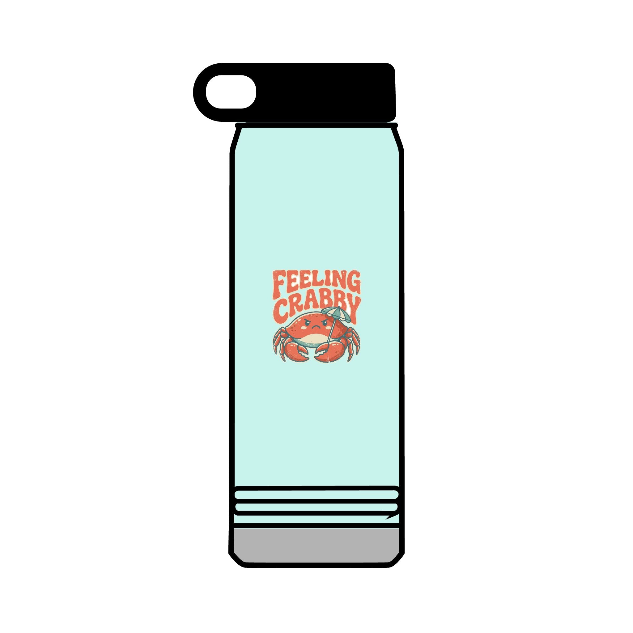 Feeling Crabby 32oz Tumbler | Crab Beach Drinkware