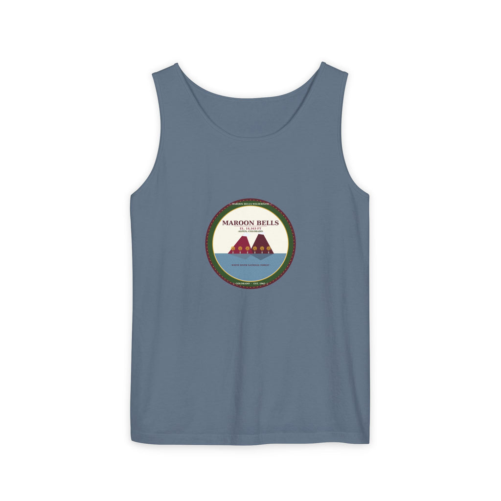 Maroon Bells Badge Tank Top — Colorado 14er