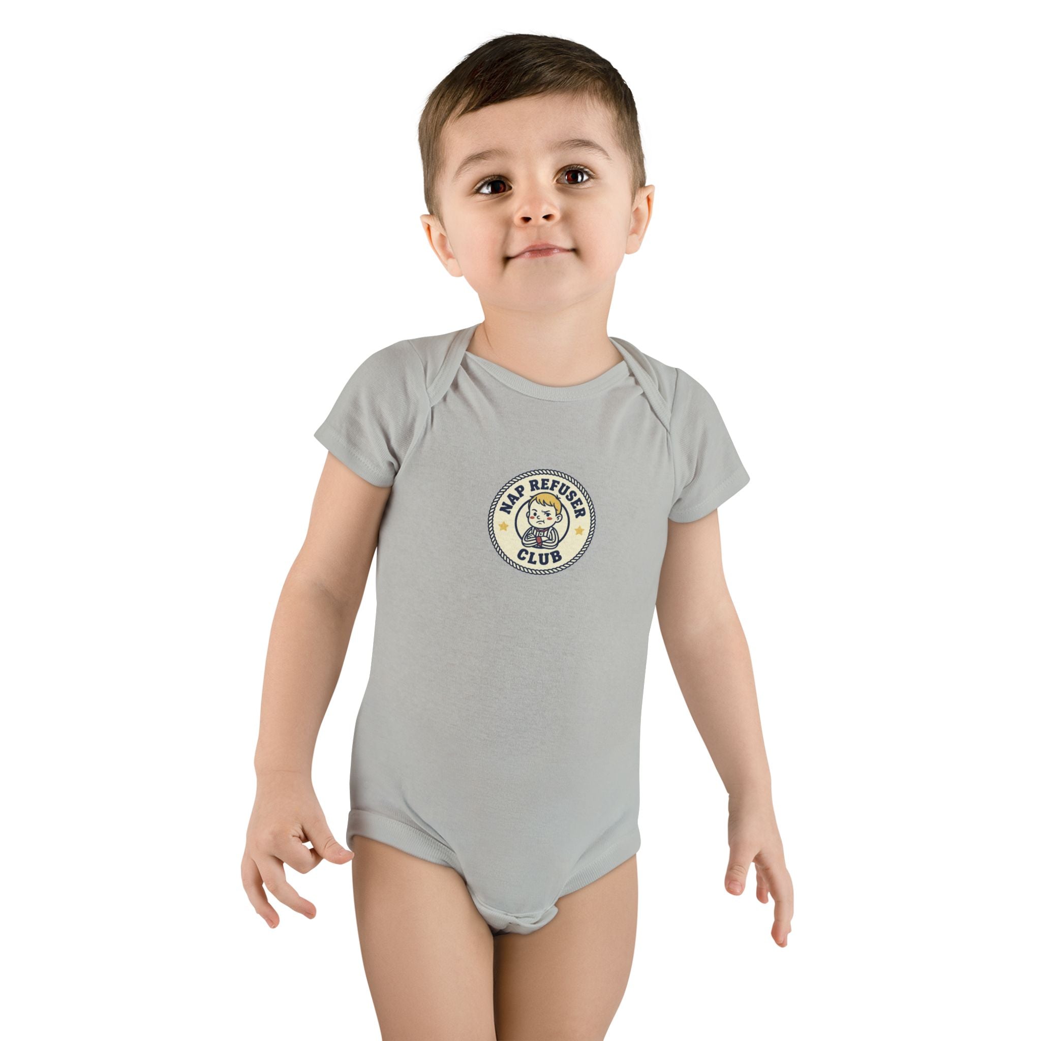 Nap Refuser Club Baby Bodysuit Funny Newborn Gift