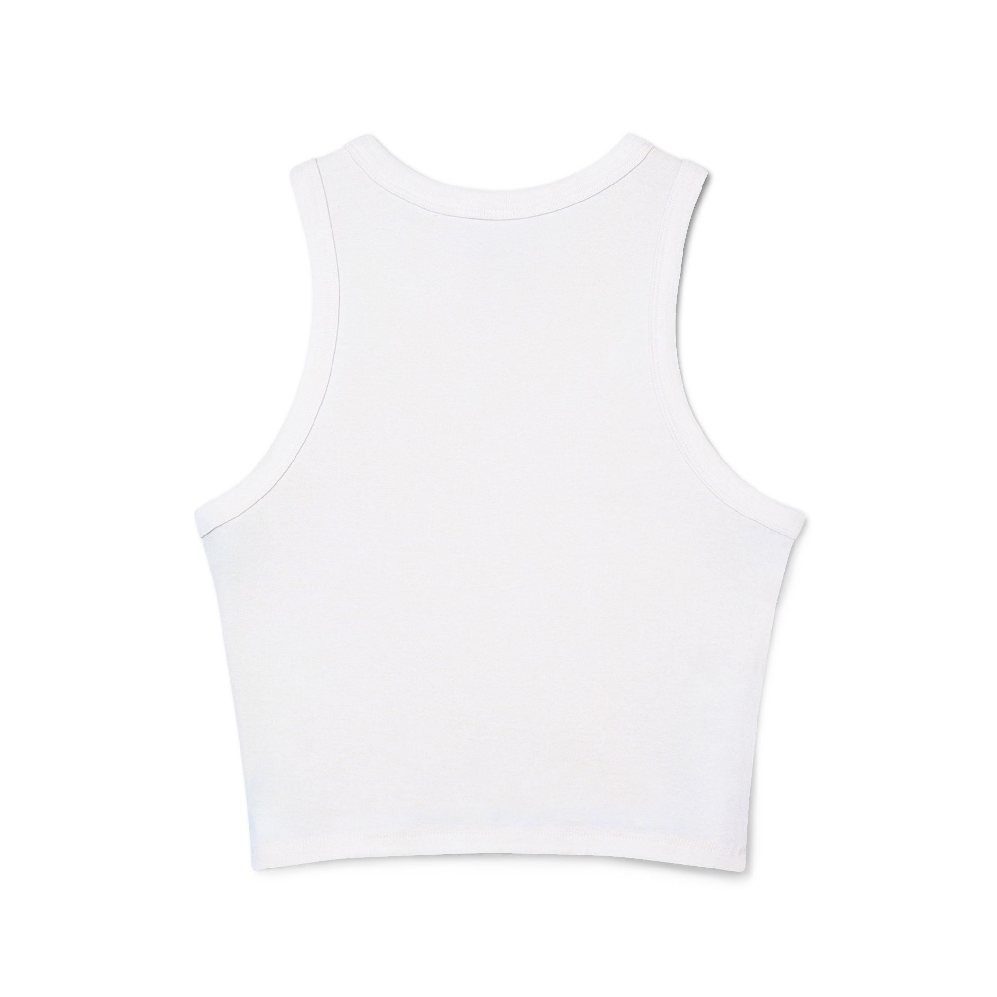 Sweat Now Wine Later Racerback Tank — Women's Micro-Rib Gym & Wine Tank
