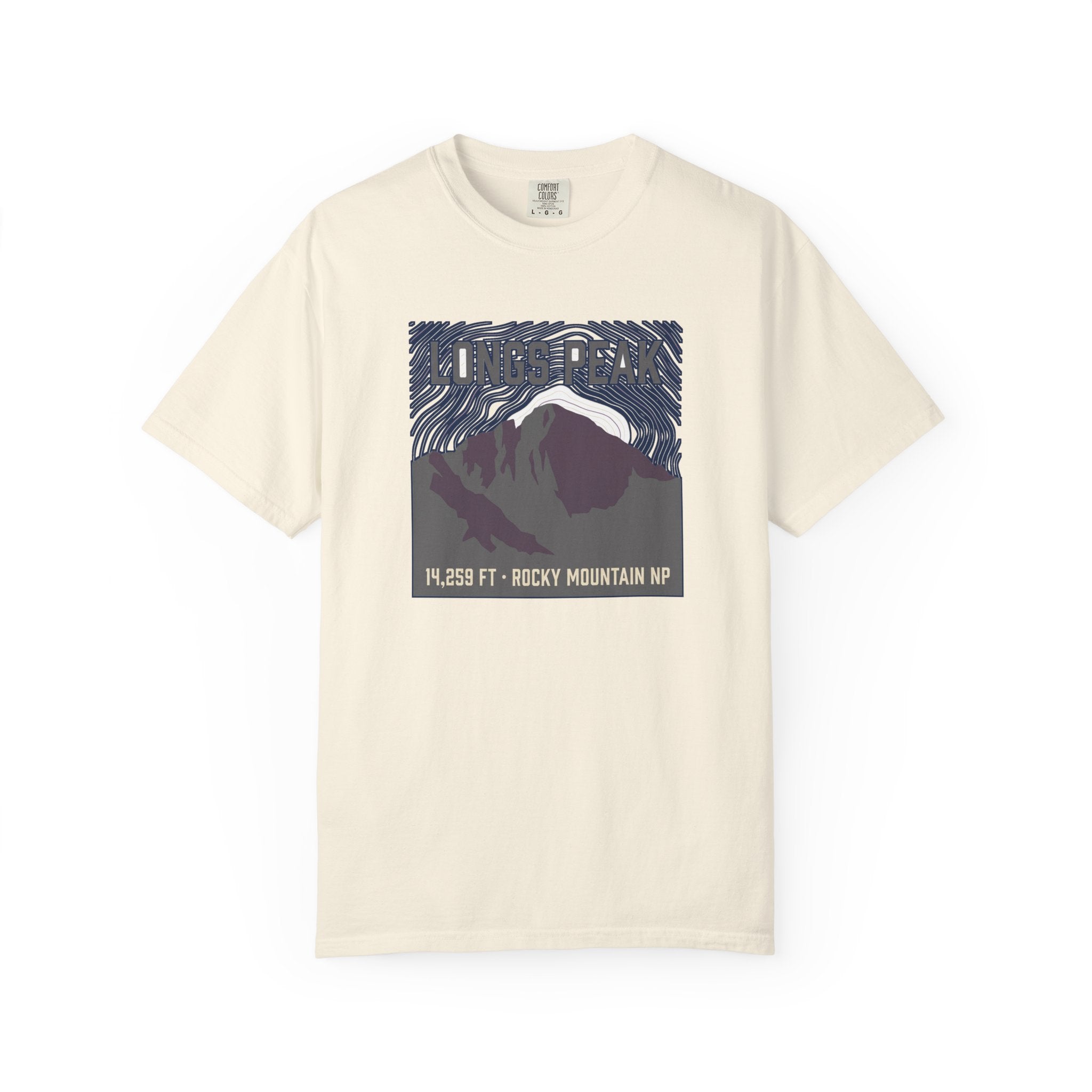 Longs Peak Tee | Colorado 14,259 ft Summit Shirt