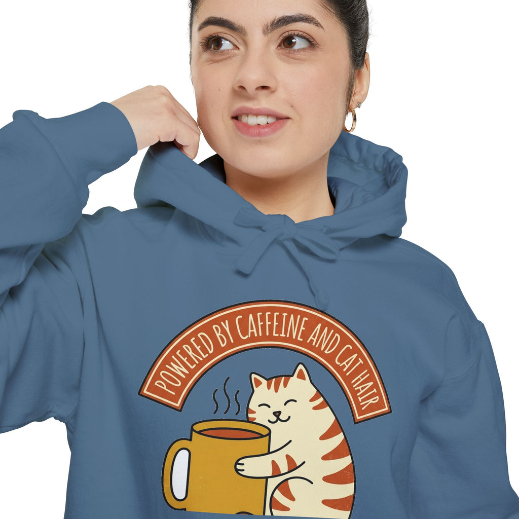 Cat Coffee | Powered by Caffeine Hoodie