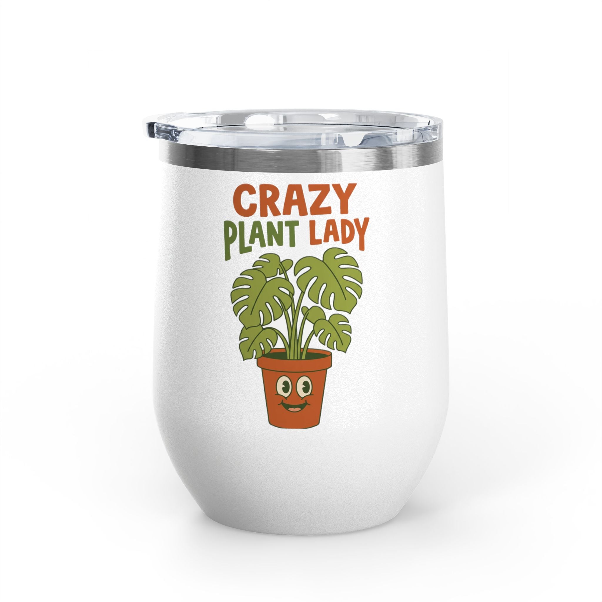 Crazy Plant Lady 12oz Tumbler | Plant Mom Drinkware