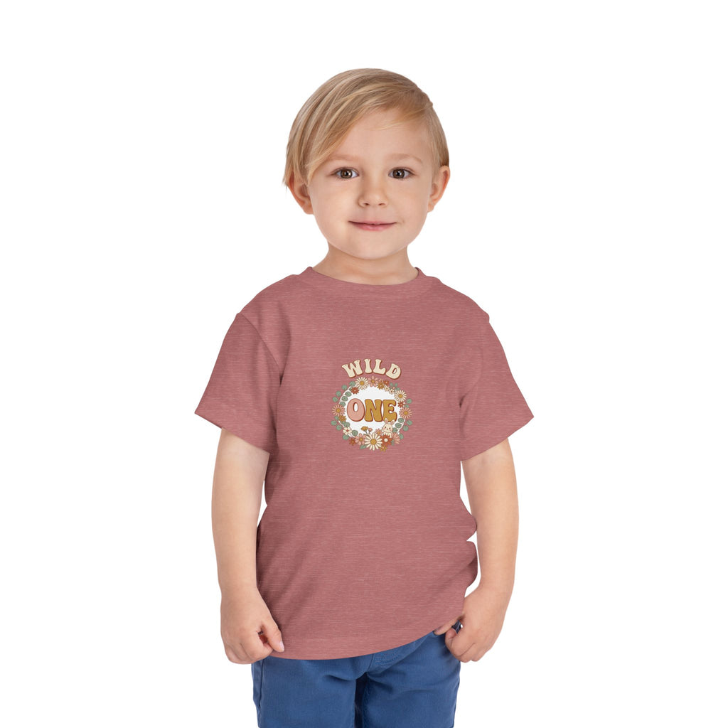 Wild One 1st Birthday Toddler Shirt Boho Bunny Tee