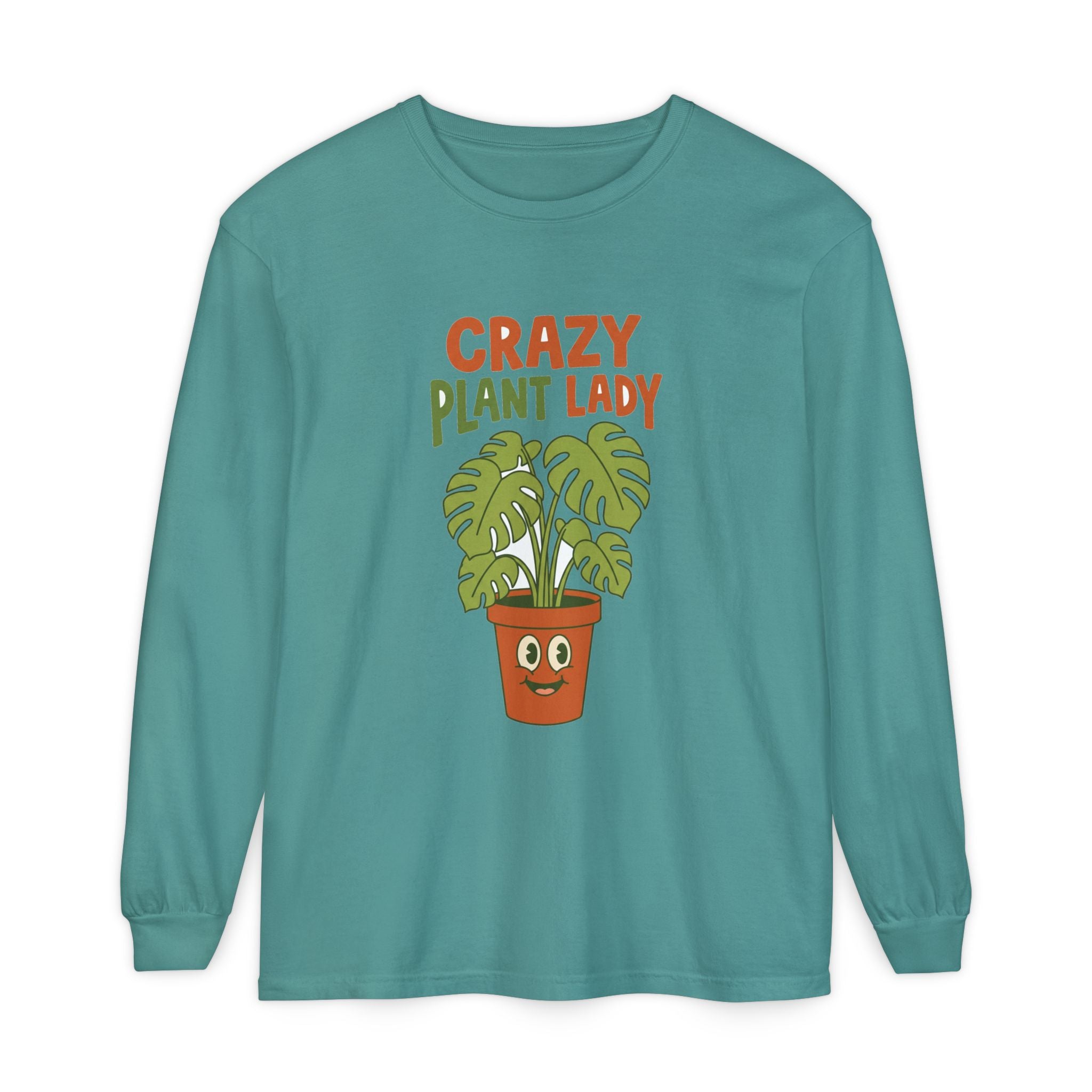 Crazy Plant Lady Long Sleeve Shirt | Plant Mom LS Tee