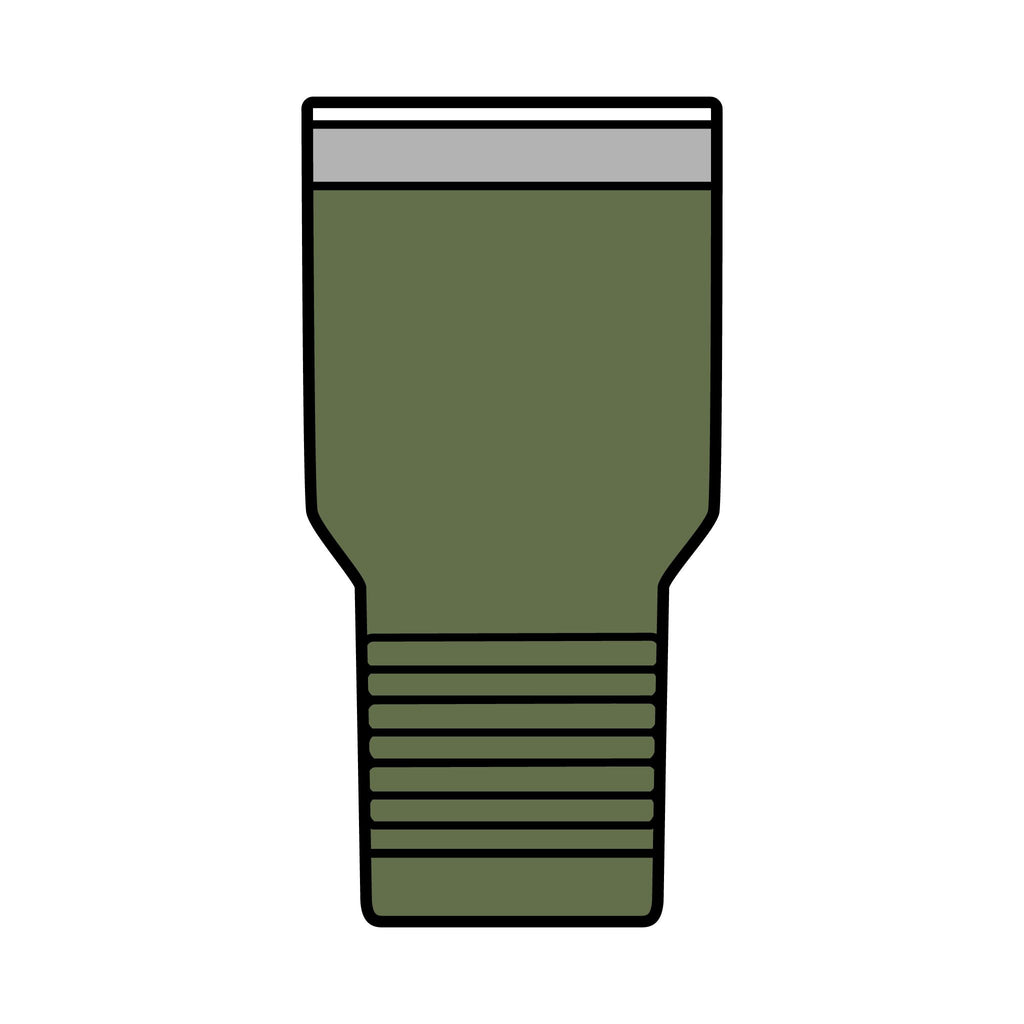 Coffee & Chaos Tumbler | Running on Coffee & Chaos | 30oz