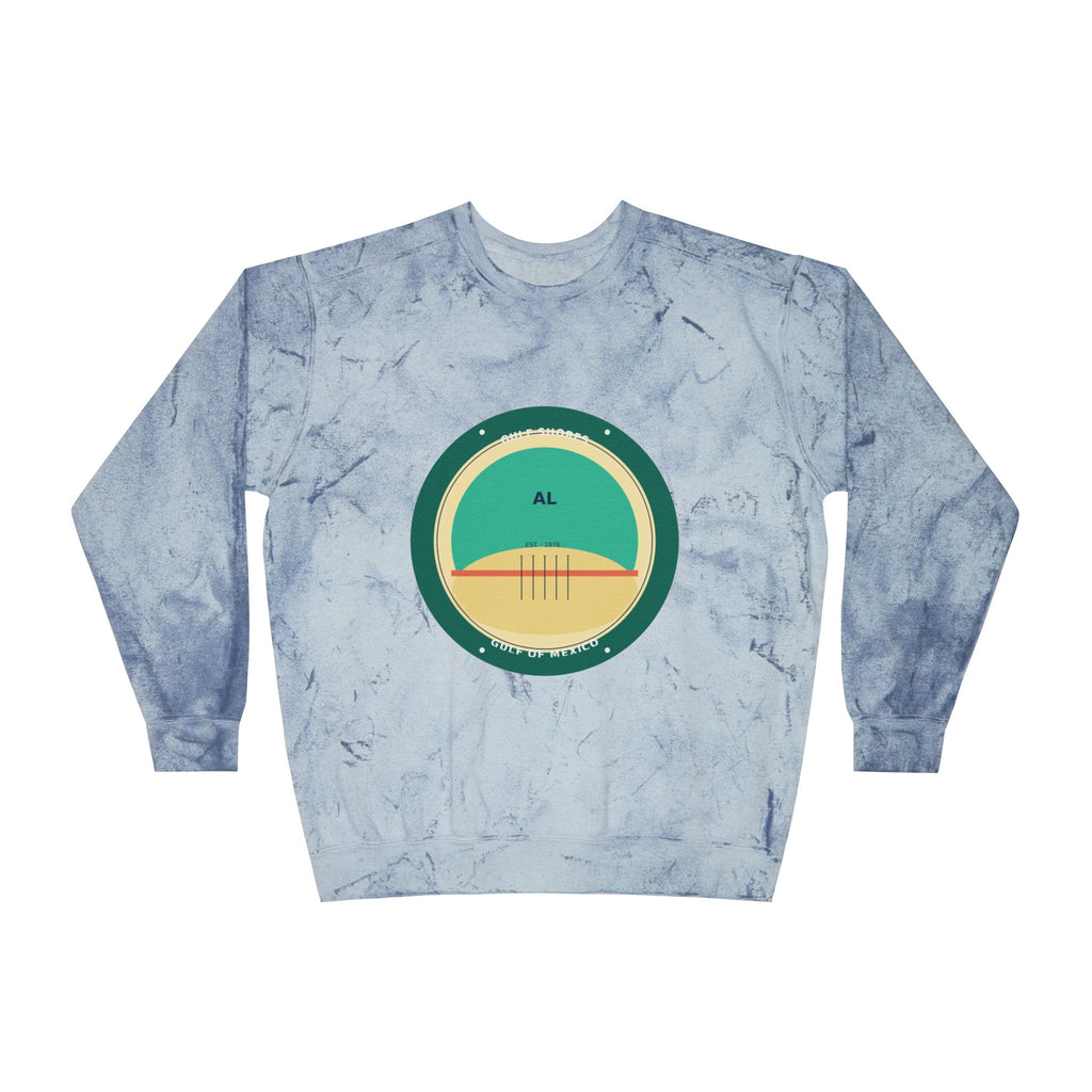 Gulf Shores Alabama Crewneck | Coastal Badge Art
