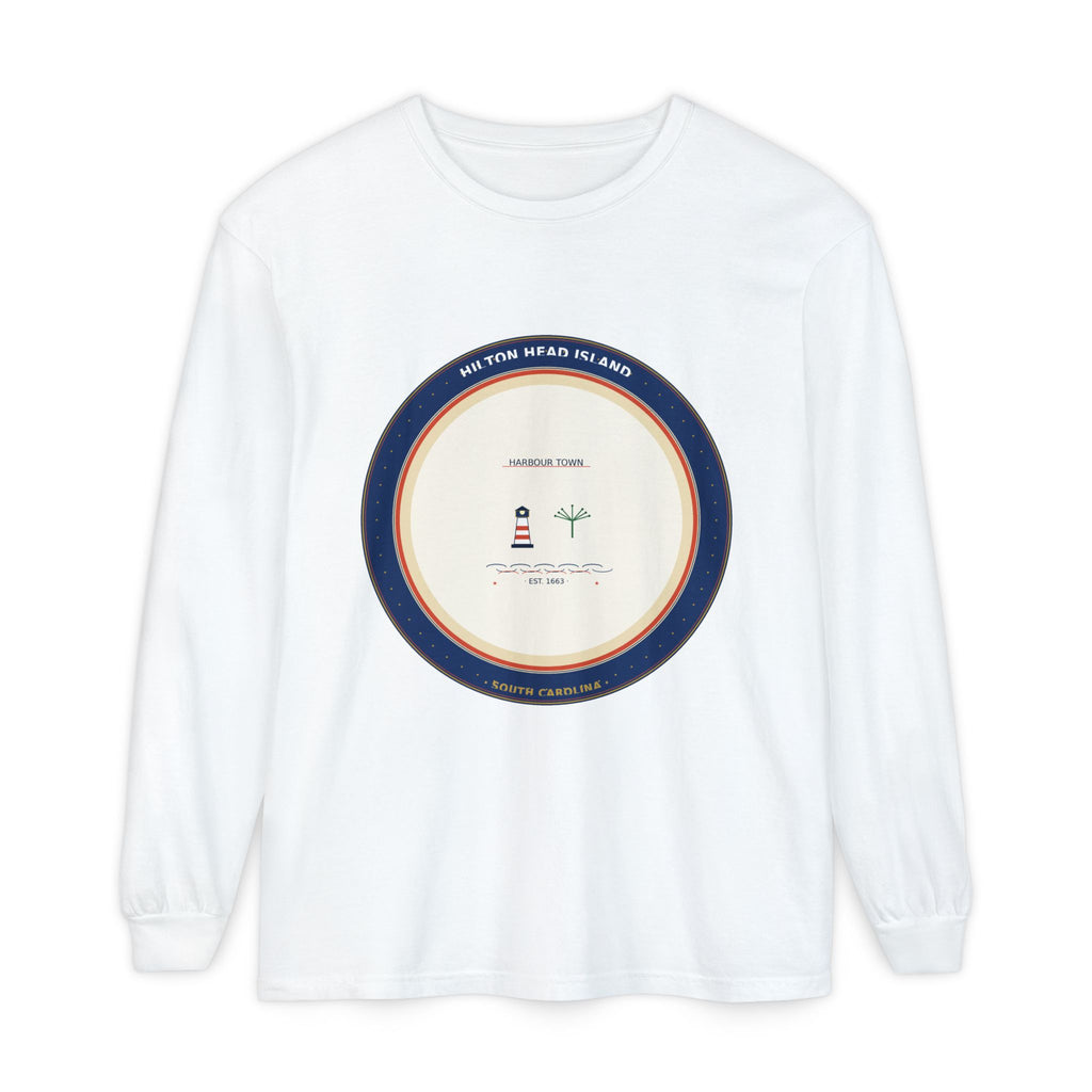 Hilton Head Island Long Sleeve Shirt | Harbour Town Badge | The Lowcountry