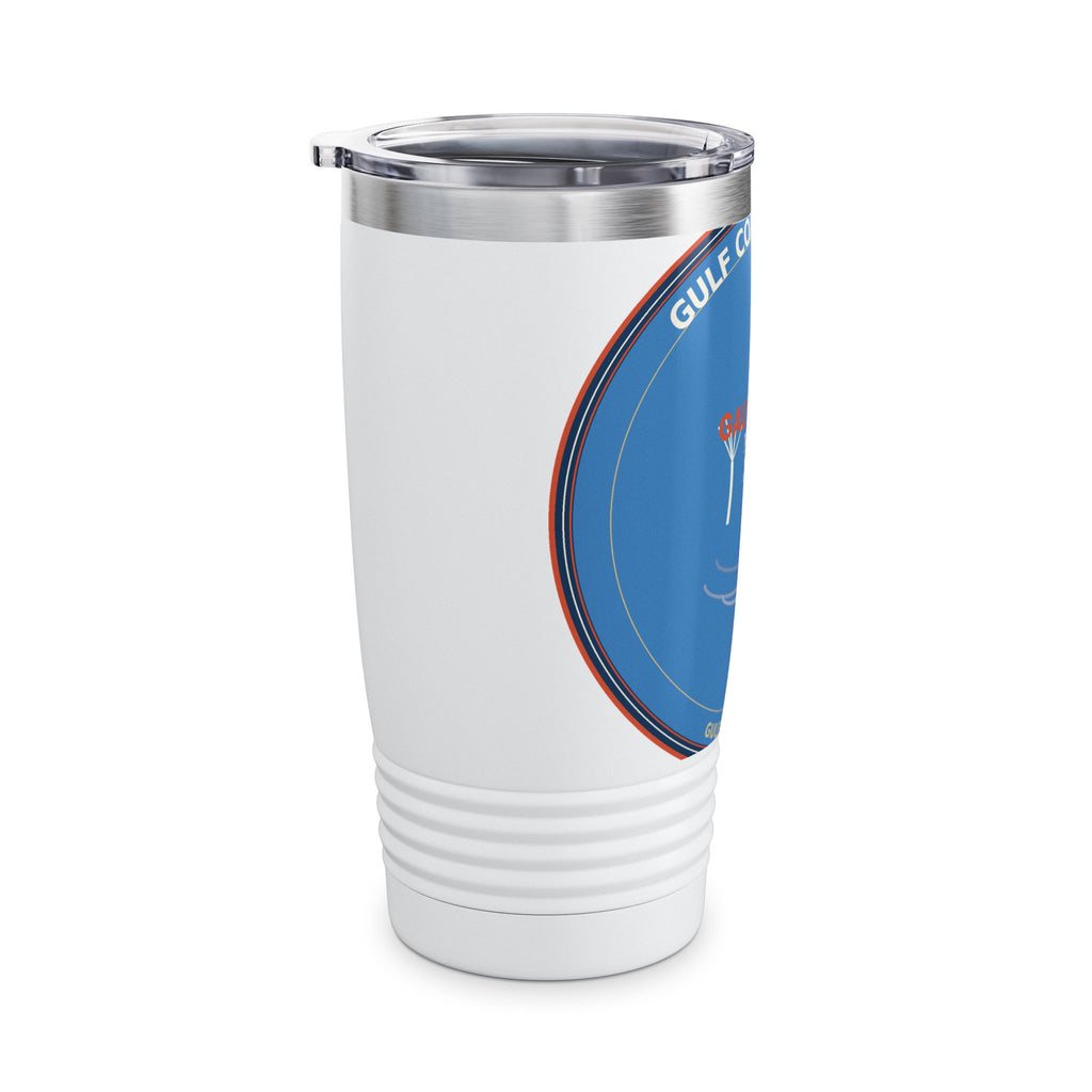 Galveston Texas Tumbler | Gulf Coast Vintage Badge | 20oz