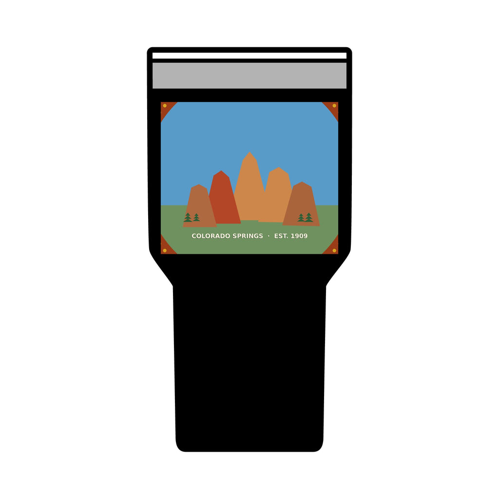 Garden of the Gods Colorado Badge 30oz Tumbler